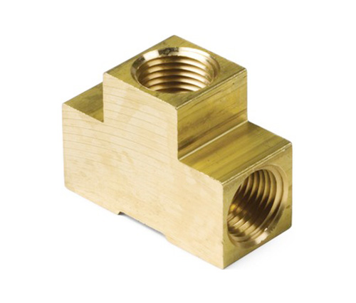 3700# Phụ kiện đồng thau Tee Tee Brass Phụ kiện